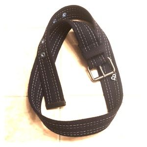 Abercrombie Kids Navy Blue Stitched Belt